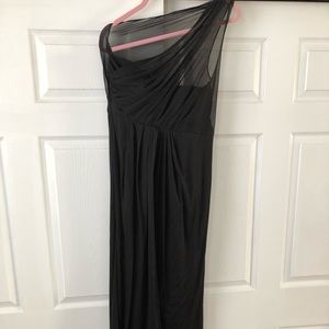 David’s bridal one shoulder dress, work once